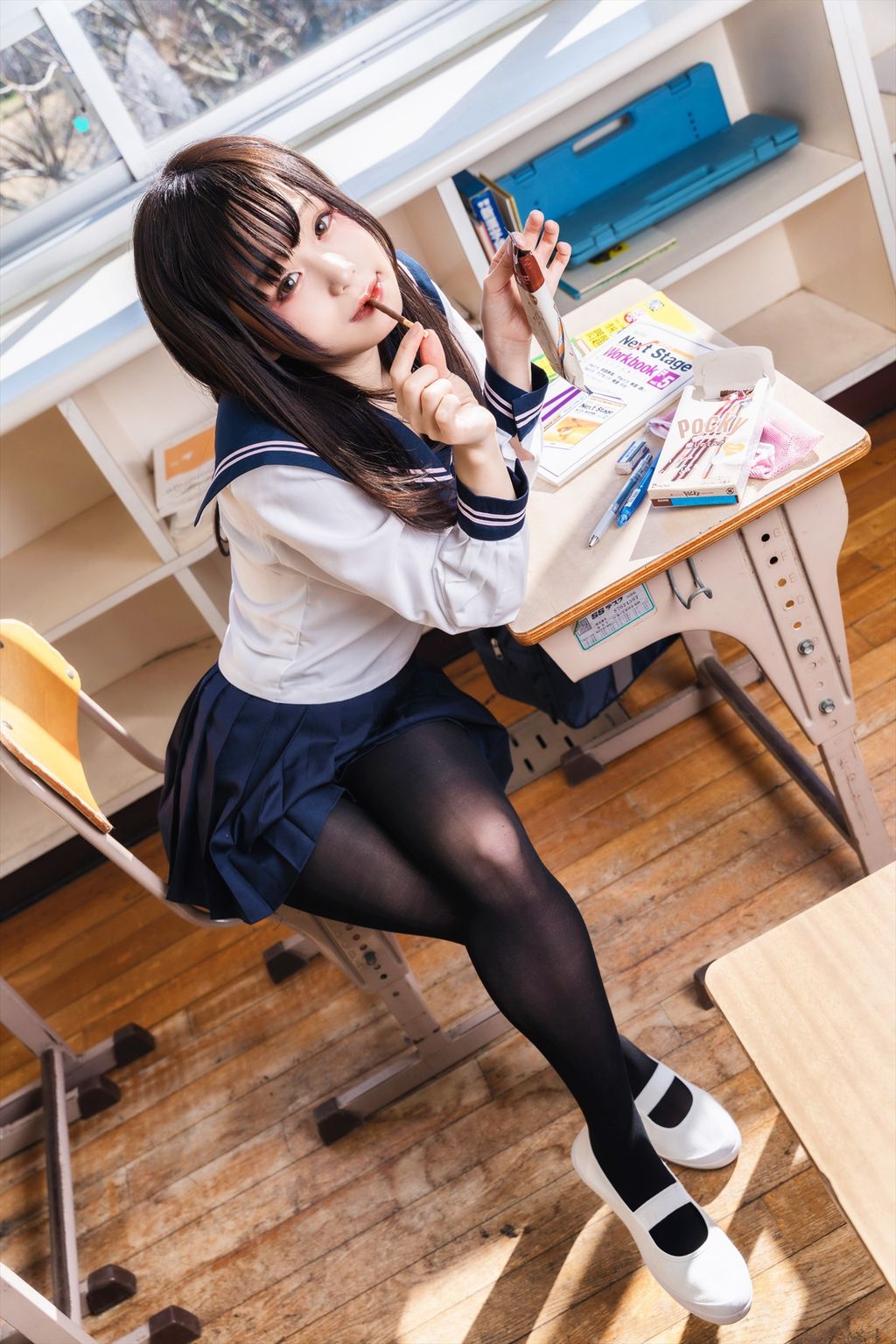 Coser@Kurumi (クルミ): 隣の席のタイツなあの子 (432 photos) 19 Coser@Kurumi (クルミ): 隣の席のタイツなあの子 (432 photos) 19