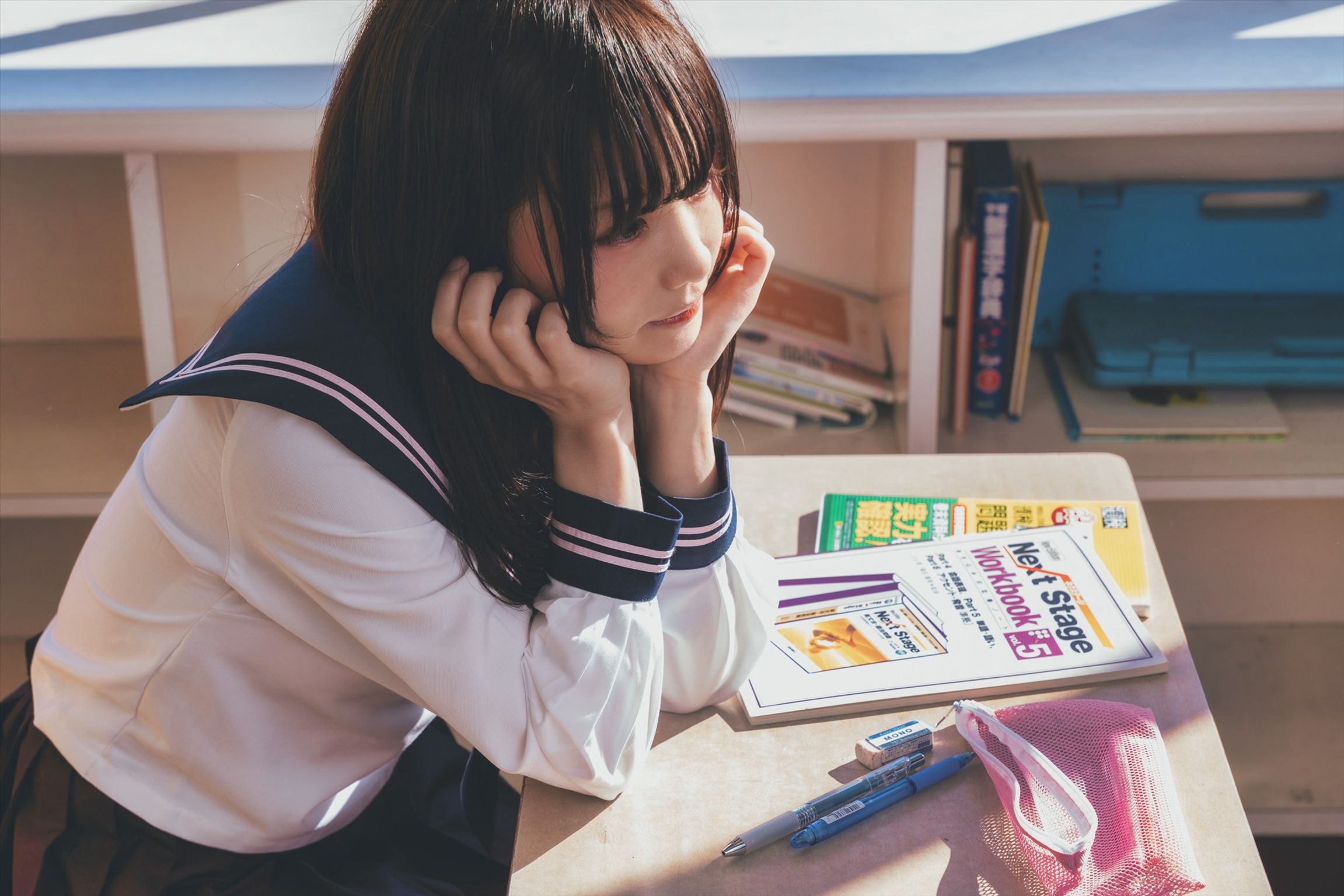Coser@Kurumi (クルミ): 隣の席のタイツなあの子 (432 photos) 1 Coser@Kurumi (クルミ): 隣の席のタイツなあの子 (432 photos) 1