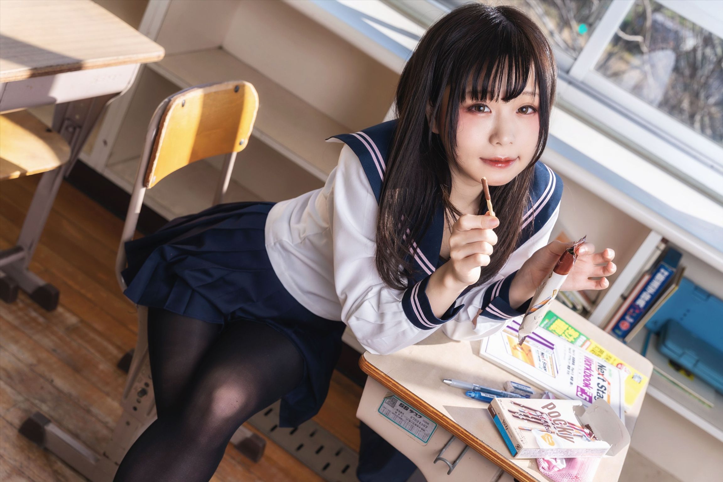 Coser@Kurumi (クルミ): 隣の席のタイツなあの子 (432 photos) 18 Coser@Kurumi (クルミ): 隣の席のタイツなあの子 (432 photos) 18