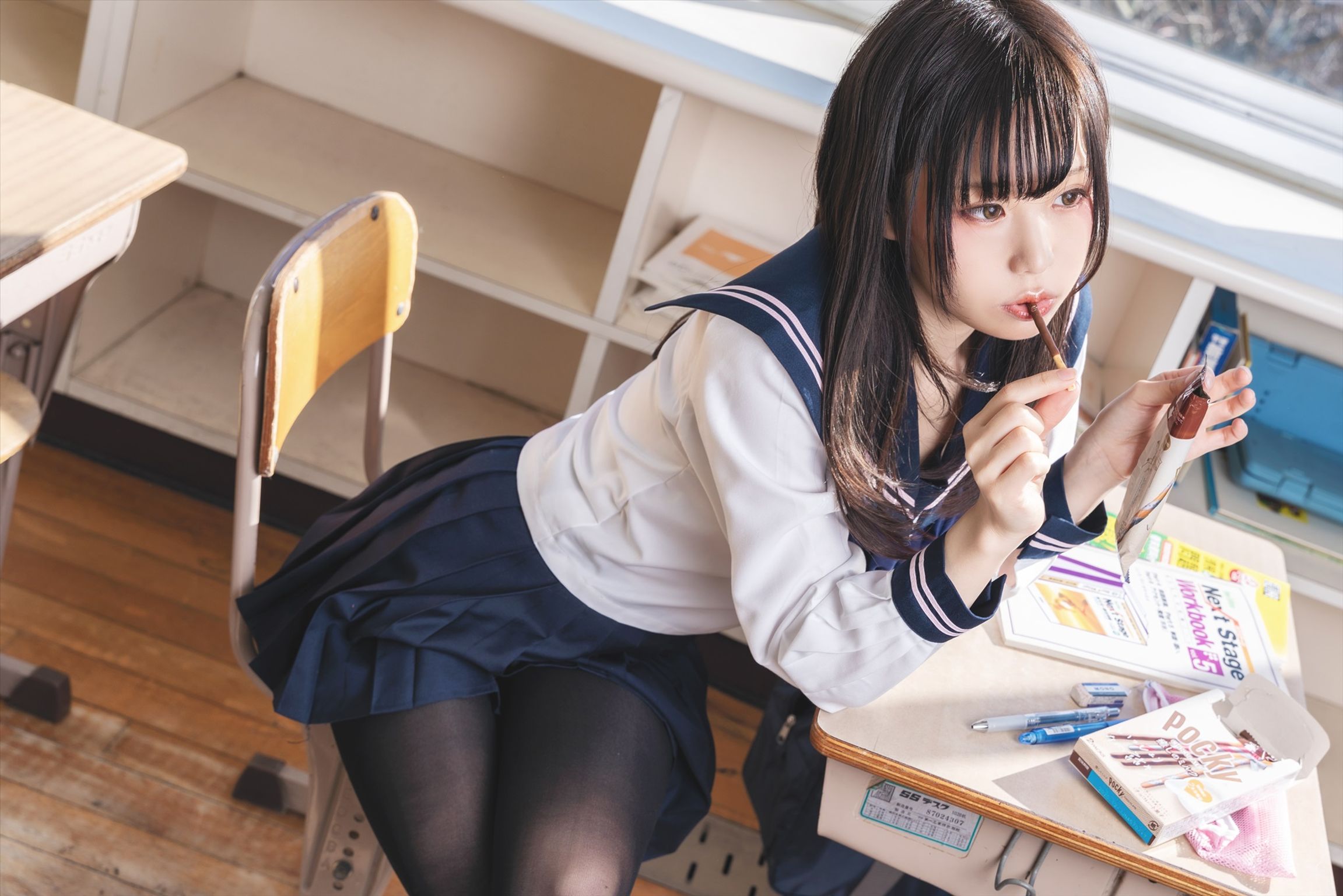 Coser@Kurumi (クルミ): 隣の席のタイツなあの子 (432 photos) 15 Coser@Kurumi (クルミ): 隣の席のタイツなあの子 (432 photos) 15
