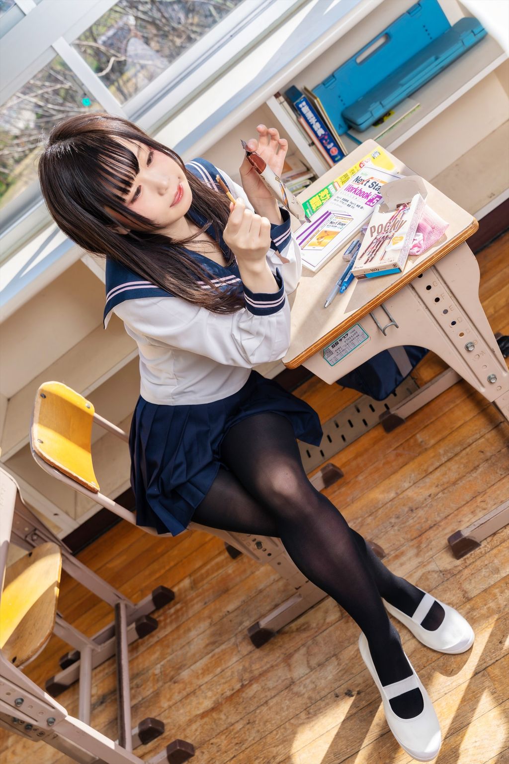 Coser@Kurumi (クルミ): 隣の席のタイツなあの子 (432 photos) 16 Coser@Kurumi (クルミ): 隣の席のタイツなあの子 (432 photos) 16