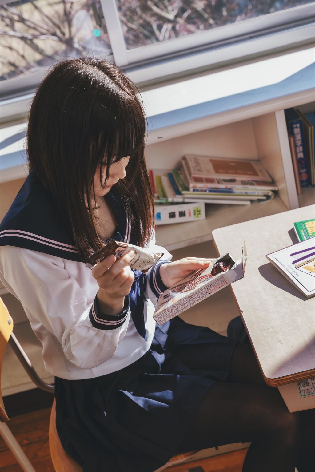 Coser@Kurumi (クルミ): 隣の席のタイツなあの子 (432 photos) 14 Coser@Kurumi (クルミ): 隣の席のタイツなあの子 (432 photos) 14