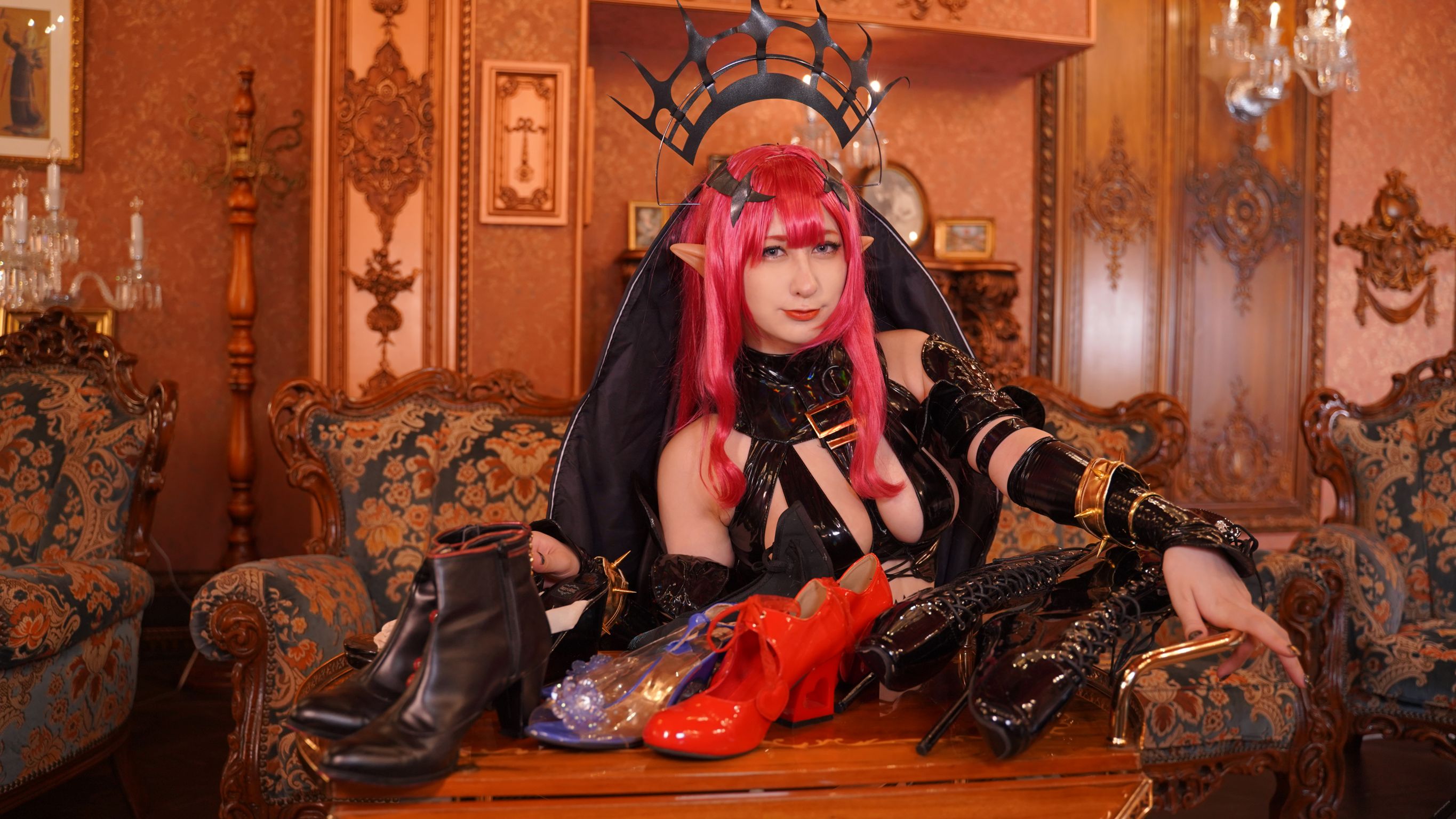 Coser@Hijiri Kuronomori (黒ノ森聖): 妖精騎士の秘密 (101 photos + 4 videos)