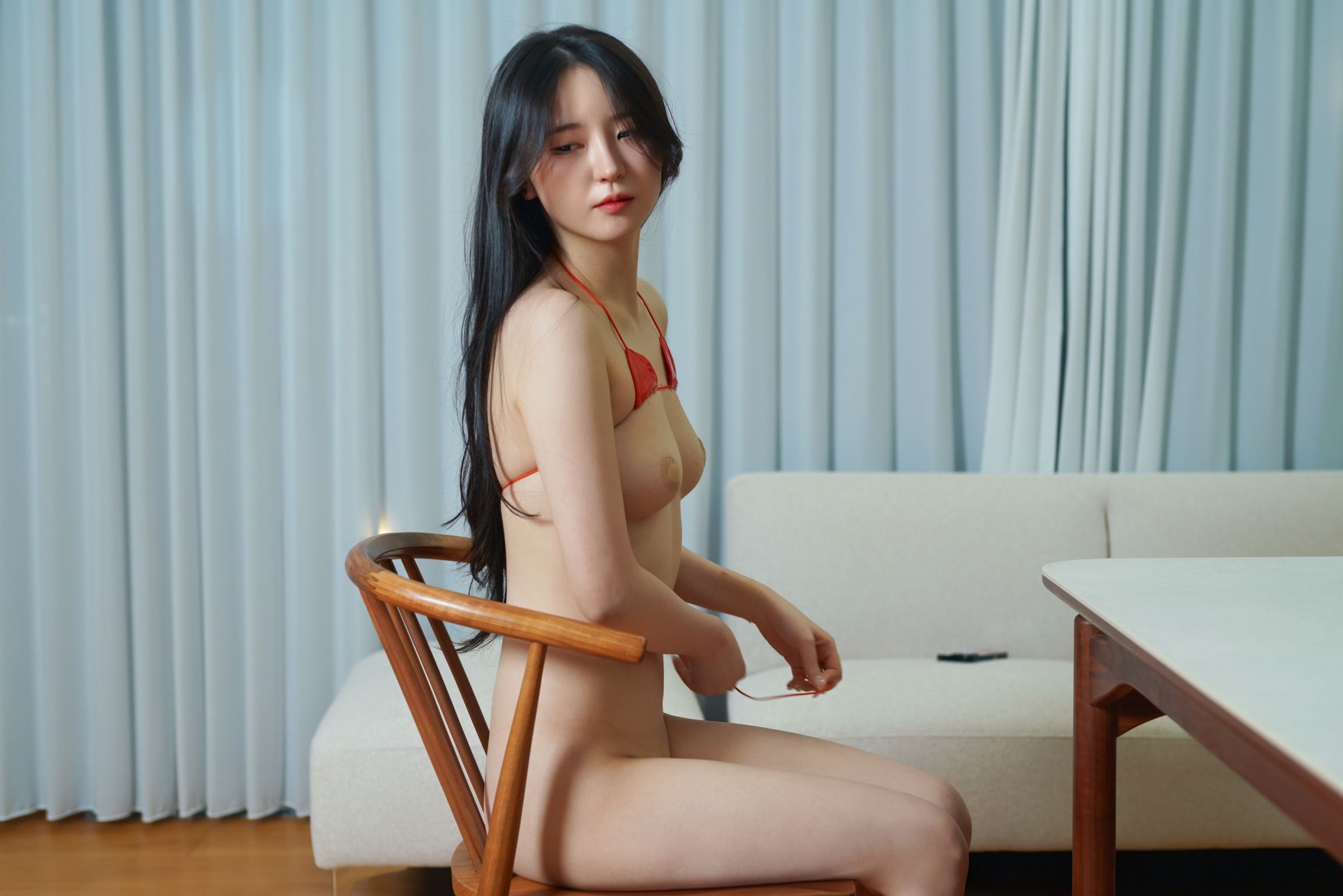 Yeolmu: Banana Red Micro Bikini (75 photos) 8 Yeolmu: Banana Red Micro Bikini (75 photos) 8
