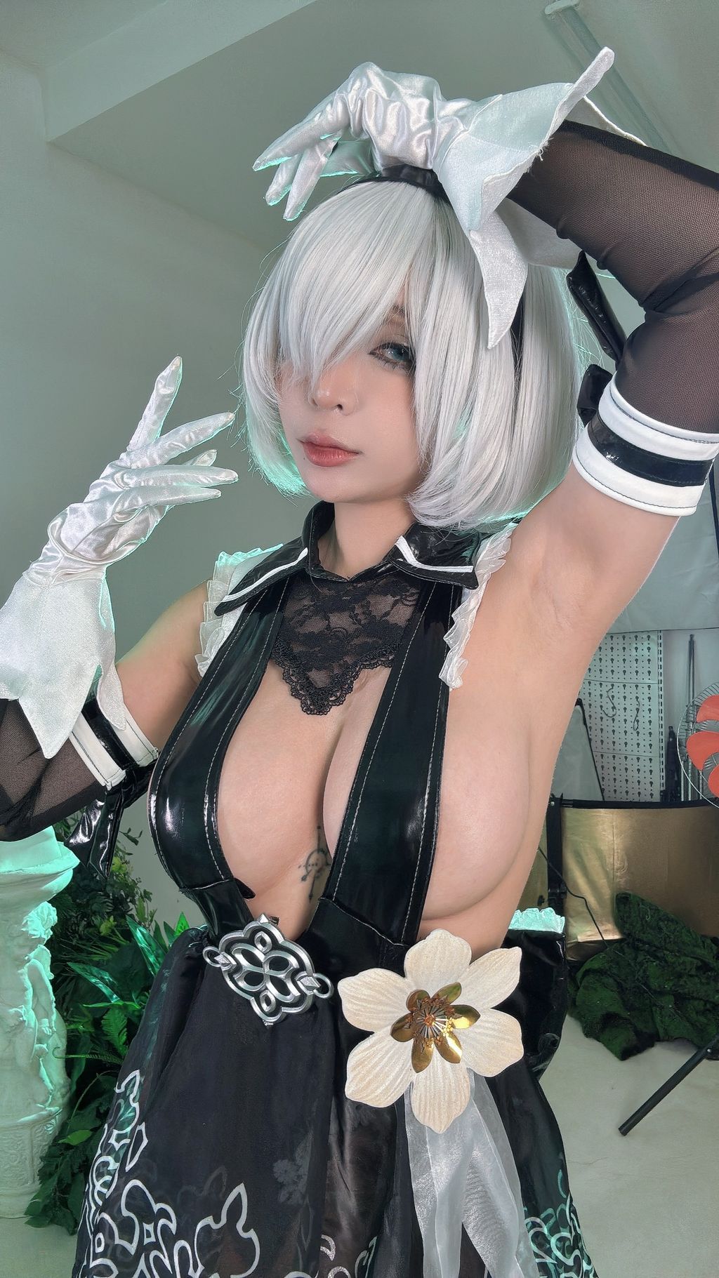 Coser@UmekoJ: Eve (2B Dress) (107 photos + 11 videos) 13 Coser@UmekoJ: Eve (2B Dress) (107 photos + 11 videos) 13