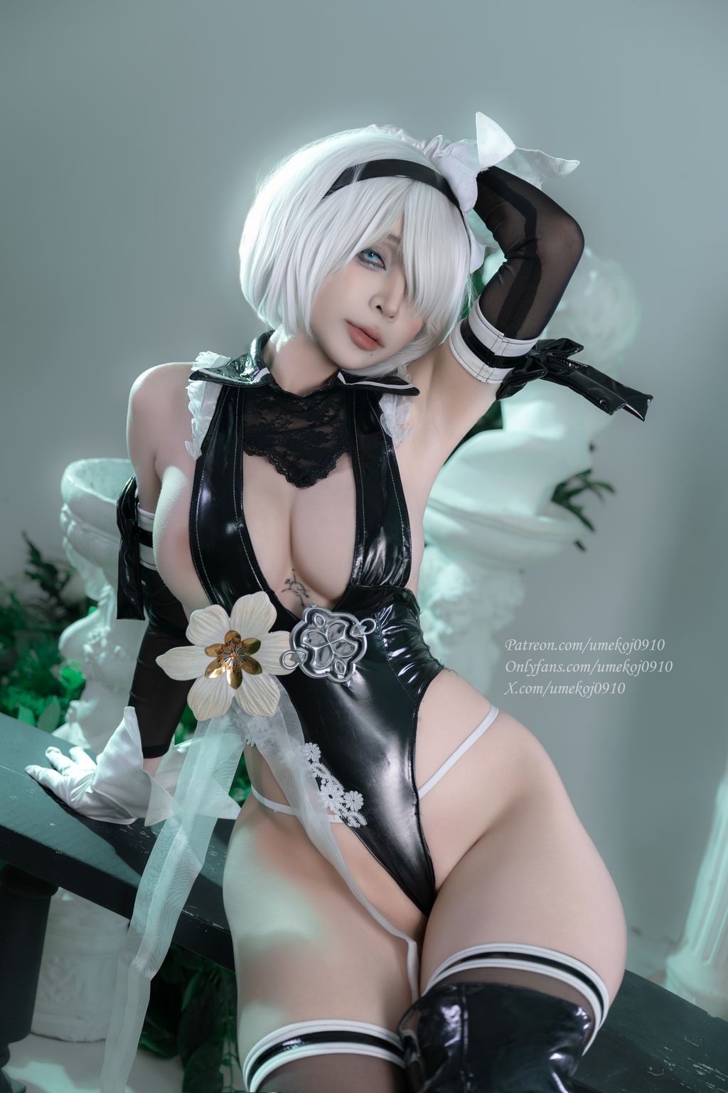 Coser@UmekoJ: Eve (2B Dress) (107 photos + 11 videos) 8 Coser@UmekoJ: Eve (2B Dress) (107 photos + 11 videos) 8