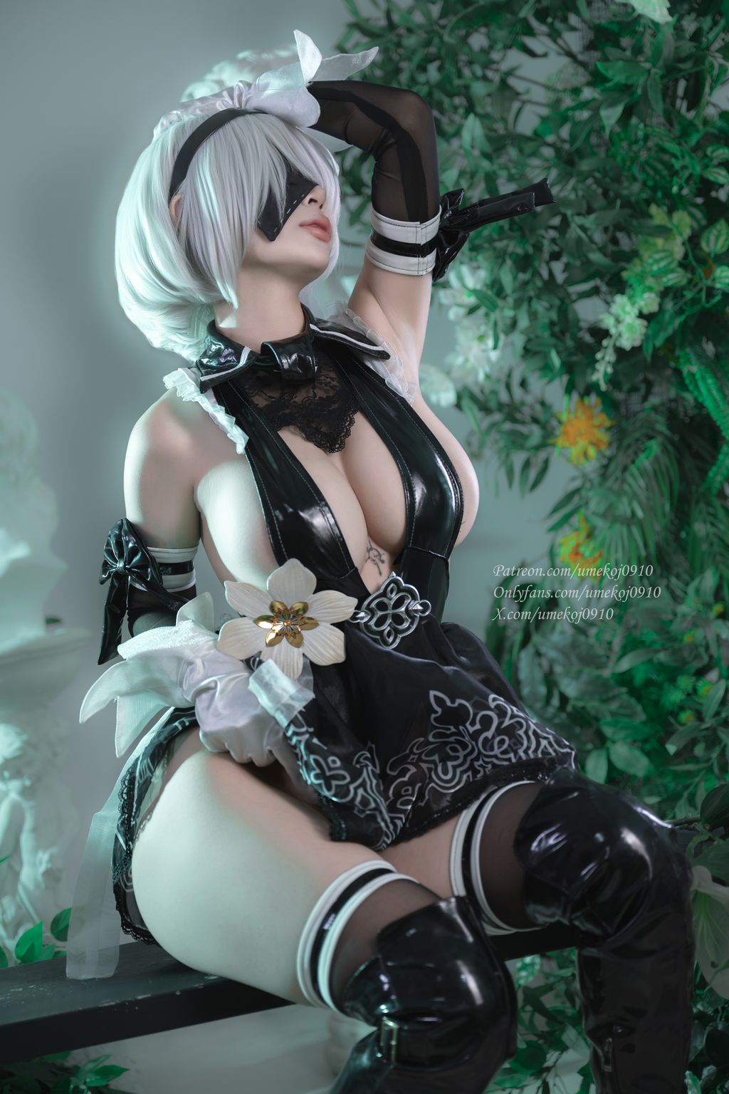 Coser@UmekoJ: Eve (2B Dress) (107 photos + 11 videos) 10 Coser@UmekoJ: Eve (2B Dress) (107 photos + 11 videos) 10