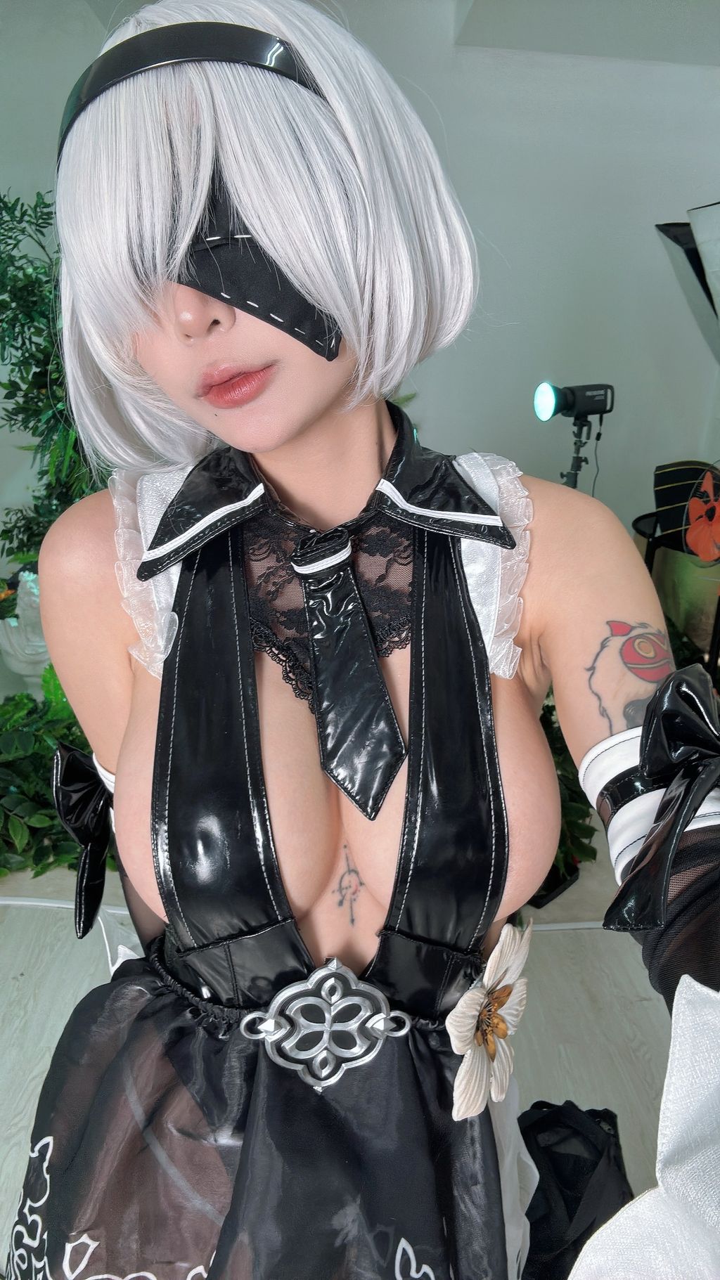 Coser@UmekoJ: Eve (2B Dress) (107 photos + 11 videos) 16 Coser@UmekoJ: Eve (2B Dress) (107 photos + 11 videos) 16