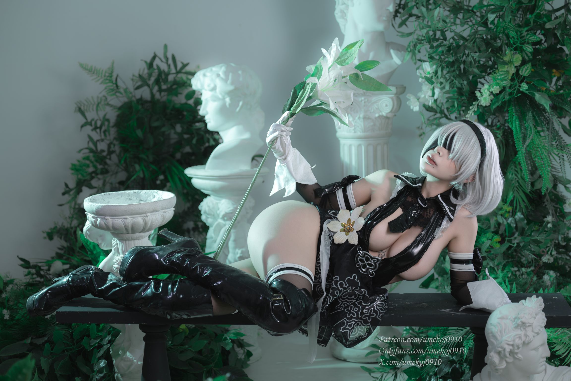 Coser@UmekoJ: Eve (2B Dress) (107 photos + 11 videos) 12 Coser@UmekoJ: Eve (2B Dress) (107 photos + 11 videos) 12