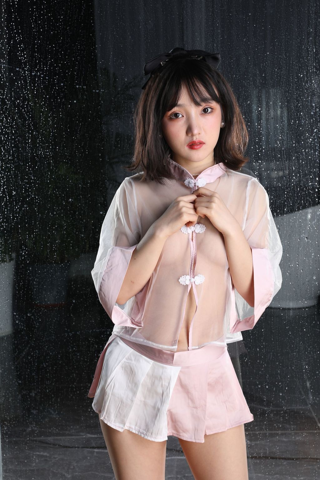 [Private Photoshoot] 小不点: 行色模特模 全尺度私拍 情趣复古透视装 (533 photos)
