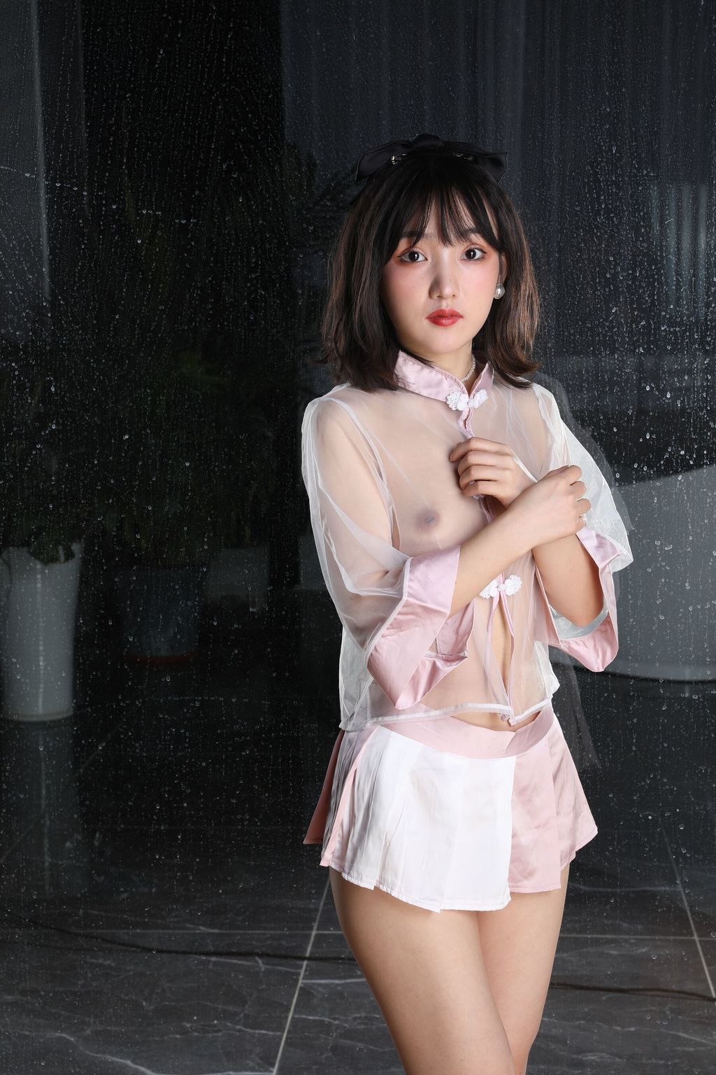 [Private Photoshoot] 小不点: 行色模特模 全尺度私拍 情趣复古透视装 (533 photos)