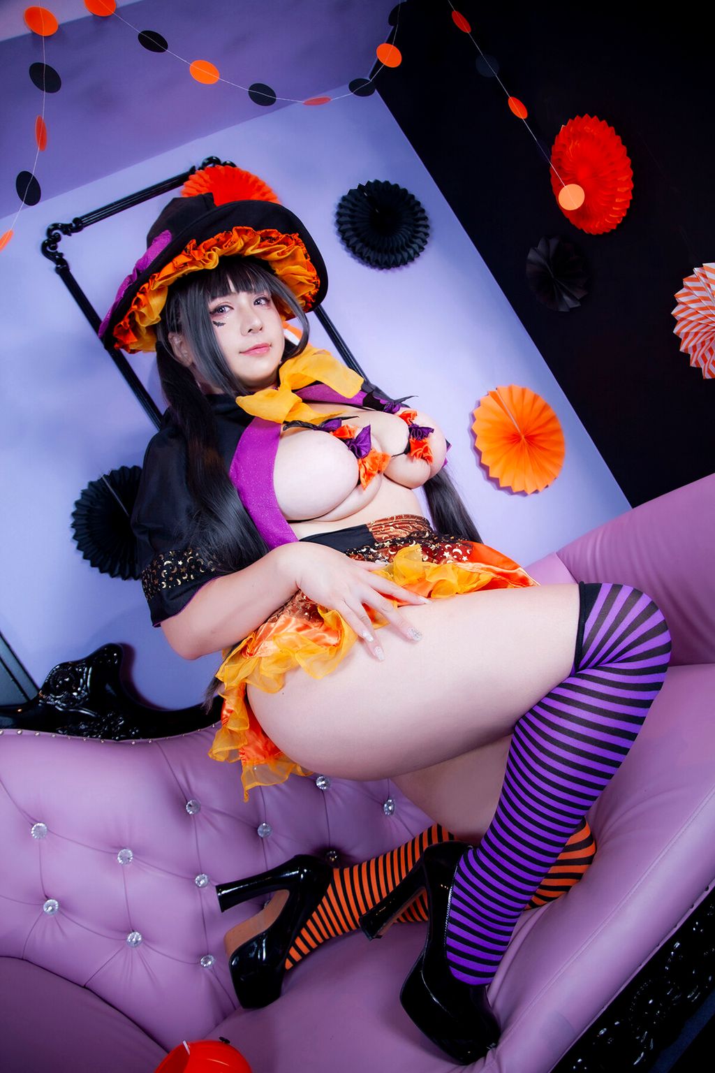 Coser@蝶月真綾: いたずら好きの魔女さん (169 photos) 8 Coser@蝶月真綾: いたずら好きの魔女さん (169 photos) 8