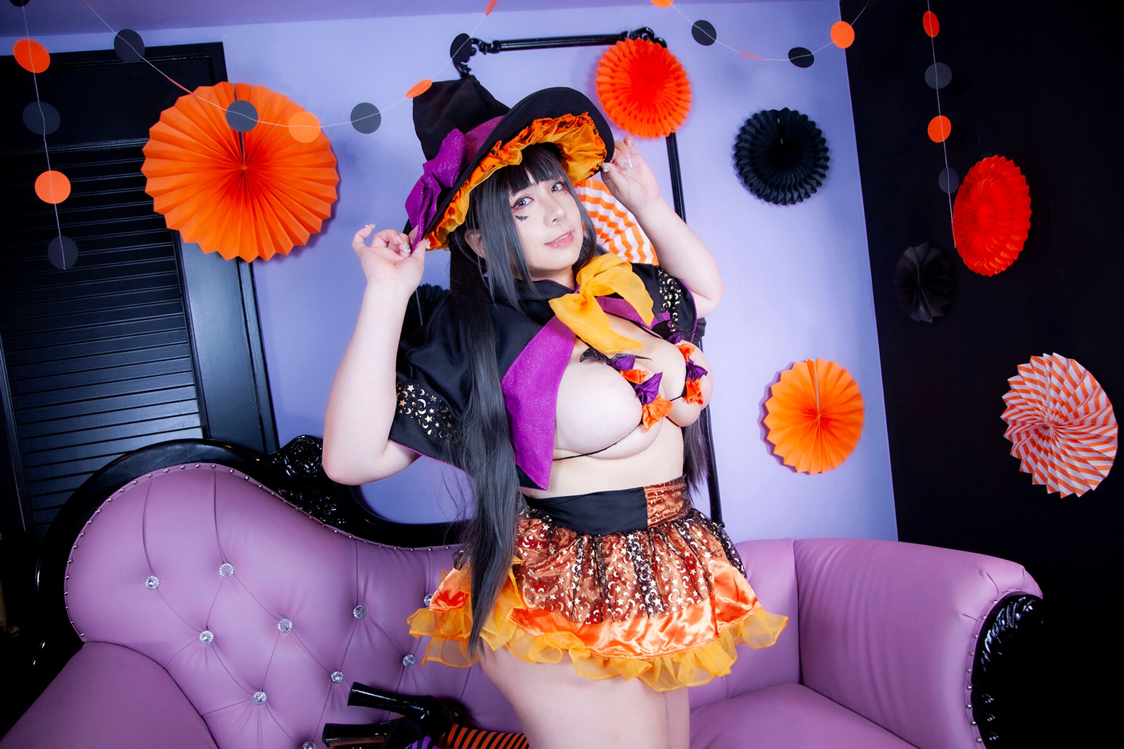 Coser@蝶月真綾: いたずら好きの魔女さん (169 photos) 5 Coser@蝶月真綾: いたずら好きの魔女さん (169 photos) 5