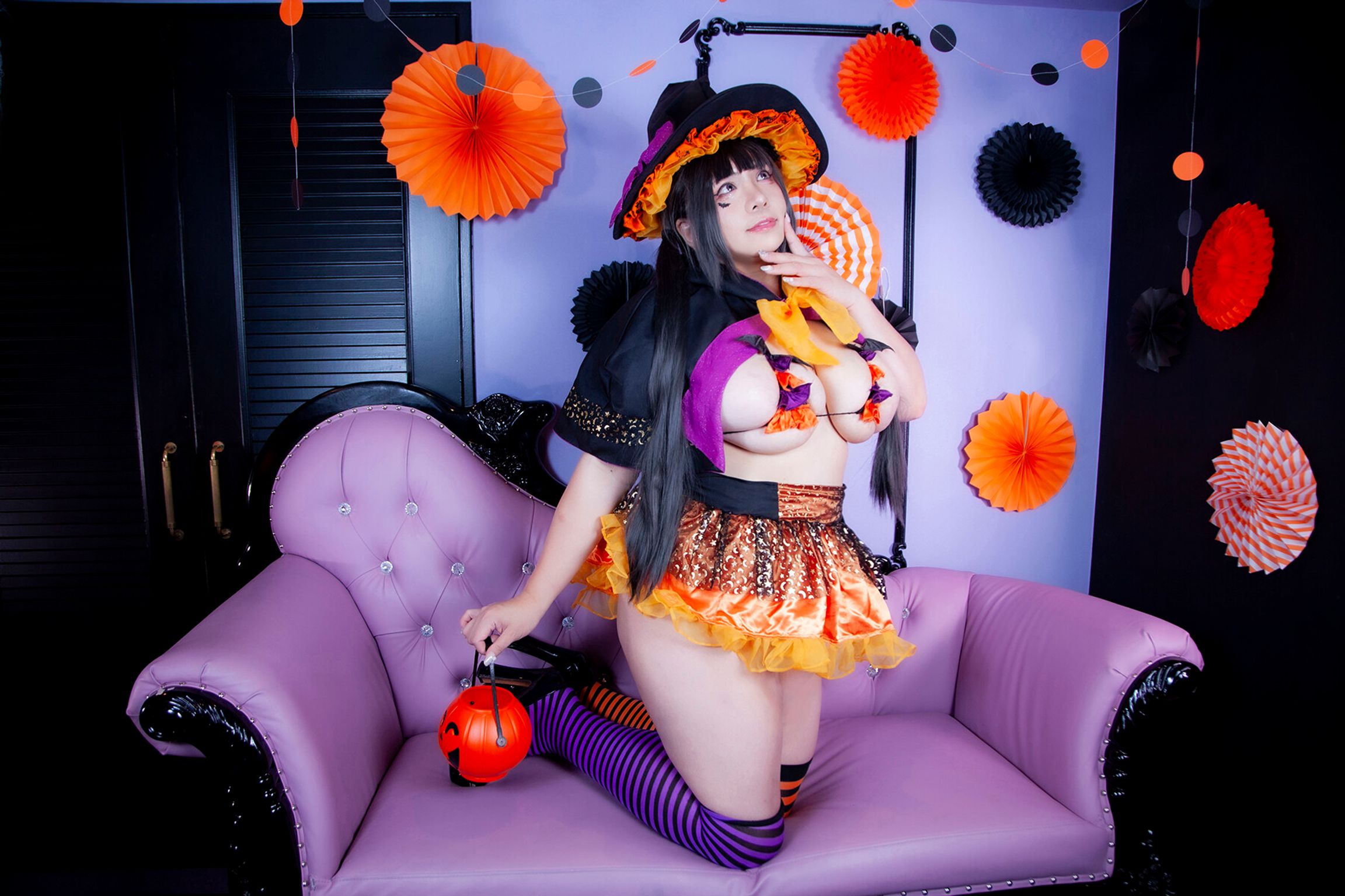 Coser@蝶月真綾: いたずら好きの魔女さん (169 photos) 6 Coser@蝶月真綾: いたずら好きの魔女さん (169 photos) 6