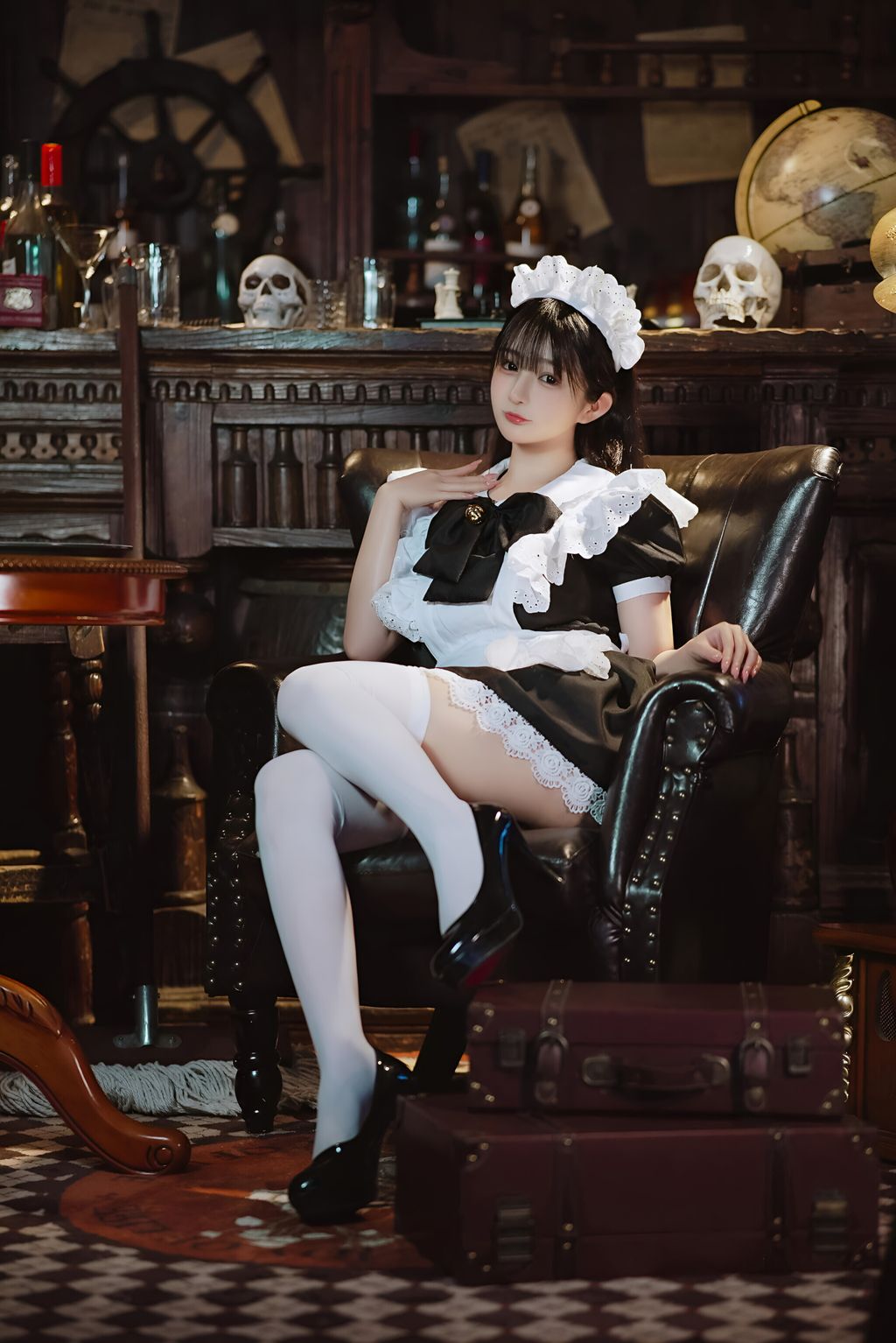 Coser@桜井宁宁: 新符文女仆 (120 photos)