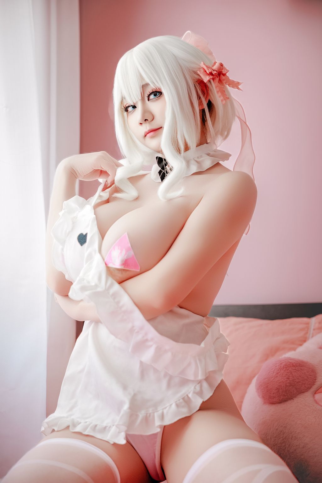 Coser@阿雪雪: 午睡围裙 (90 photos) 1 Coser@阿雪雪: 午睡围裙 (90 photos) 1