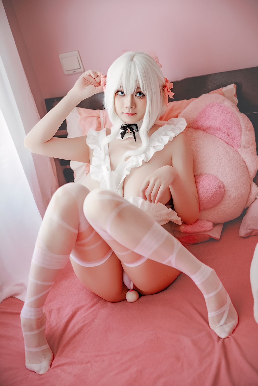 Coser@阿雪雪: 午睡围裙 (90 photos) 16 Coser@阿雪雪: 午睡围裙 (90 photos) 16