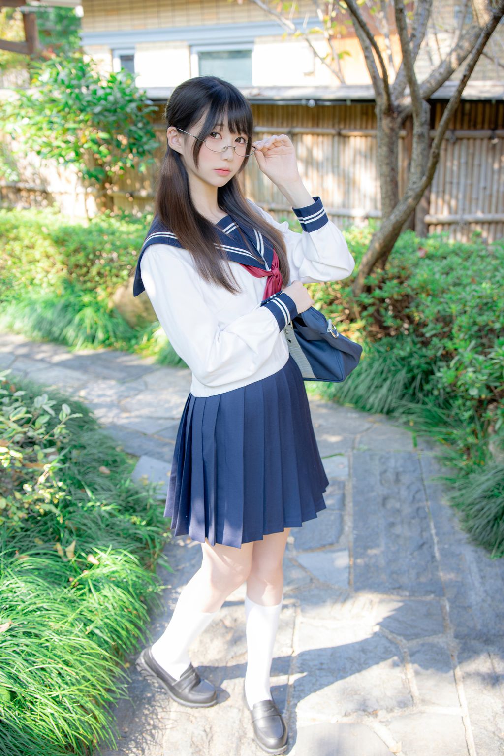 Coser@NAGISA魔物喵: 真面目な委員長 (89 photos)
