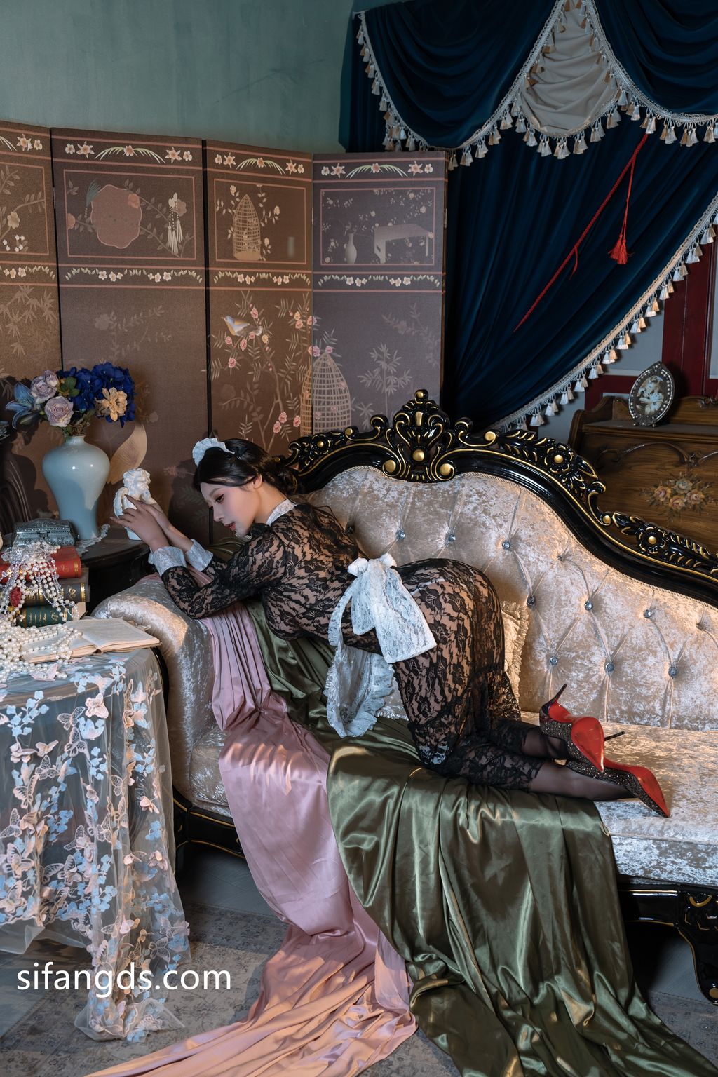 Coser@奈汐酱nice: 顺从 (100 photos ) 8 Coser@奈汐酱nice: 顺从 (100 photos ) 8