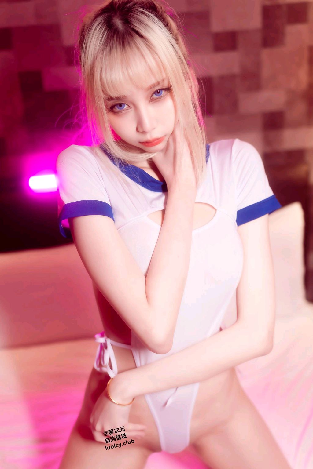 Coser@Haruka_ハルカ (Haruka芸希): 一緒に準備運動しよう♡先輩♡ (80 photos + 1 video) 10 Coser@Haruka_ハルカ (Haruka芸希): 一緒に準備運動しよう♡先輩♡ (80 photos + 1 video) 10