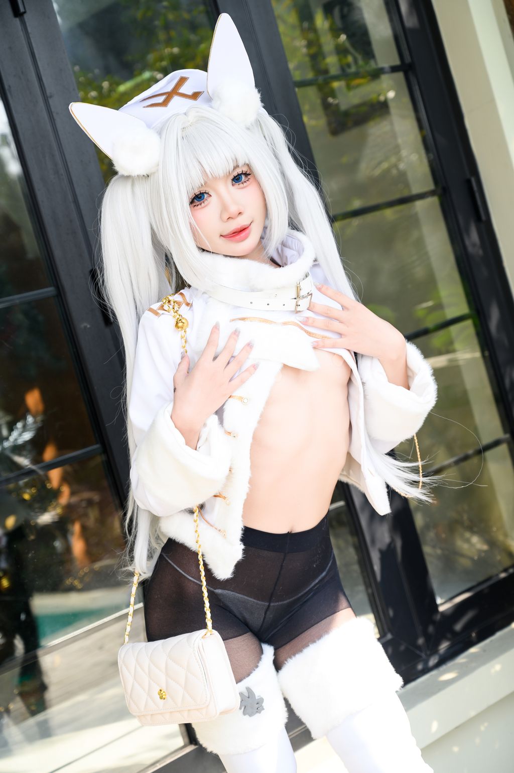Coser@PoppaChan: Nikke Blanc (83 photos + 9 videos)