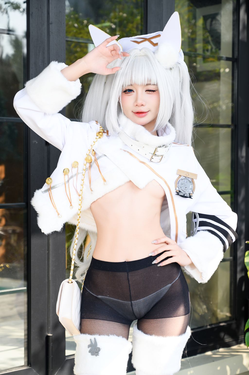 Coser@PoppaChan: Nikke Blanc (83 photos + 9 videos)