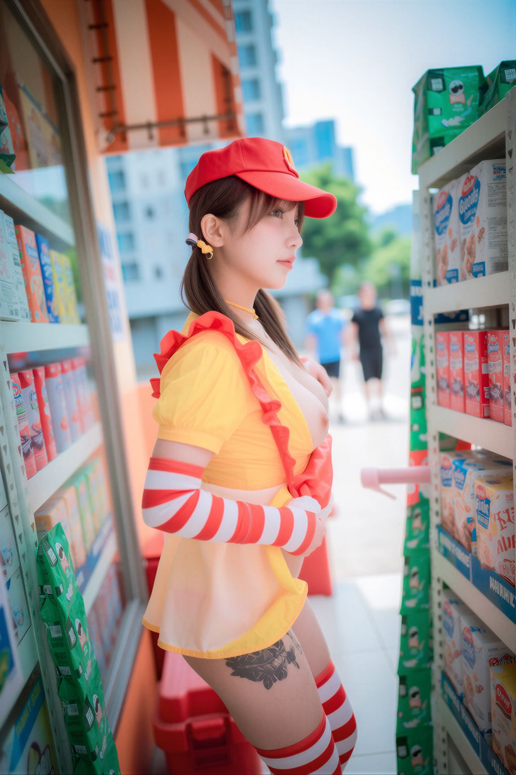 [AI Enhanced] DJAWA Photo: Son Ye-Eun (손예은) – McDonald’s Girl (70 photos)