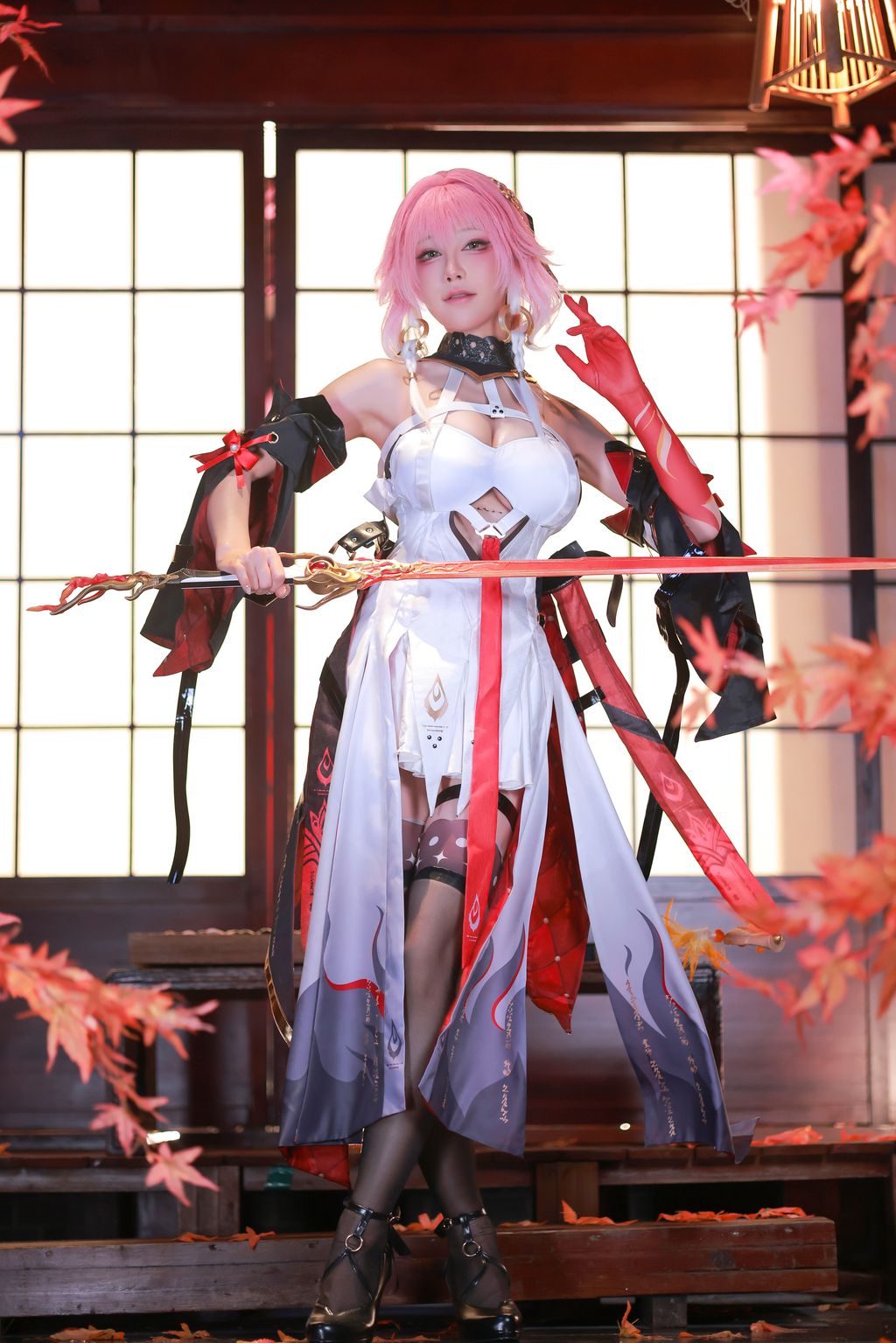 Coser@水淼Aqua: 鸣潮 长离原皮 (52 photos) 10 Coser@水淼Aqua: 鸣潮 长离原皮 (52 photos) 10