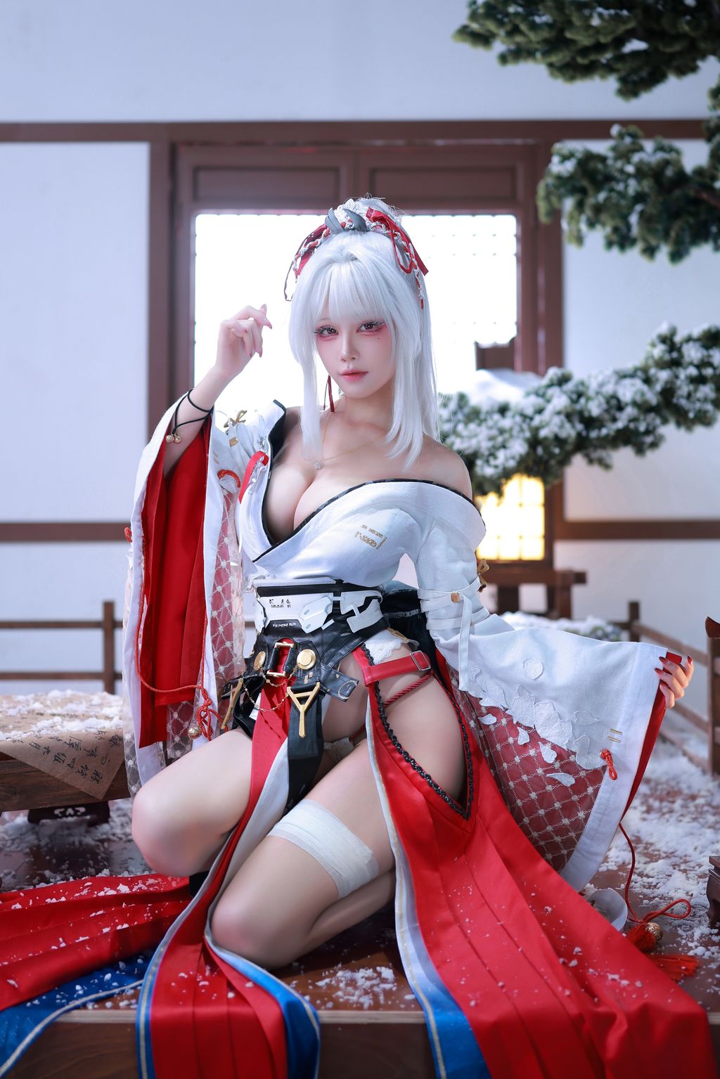 Coser@水淼Aqua: 鸣潮 绯雪 (51 photos)