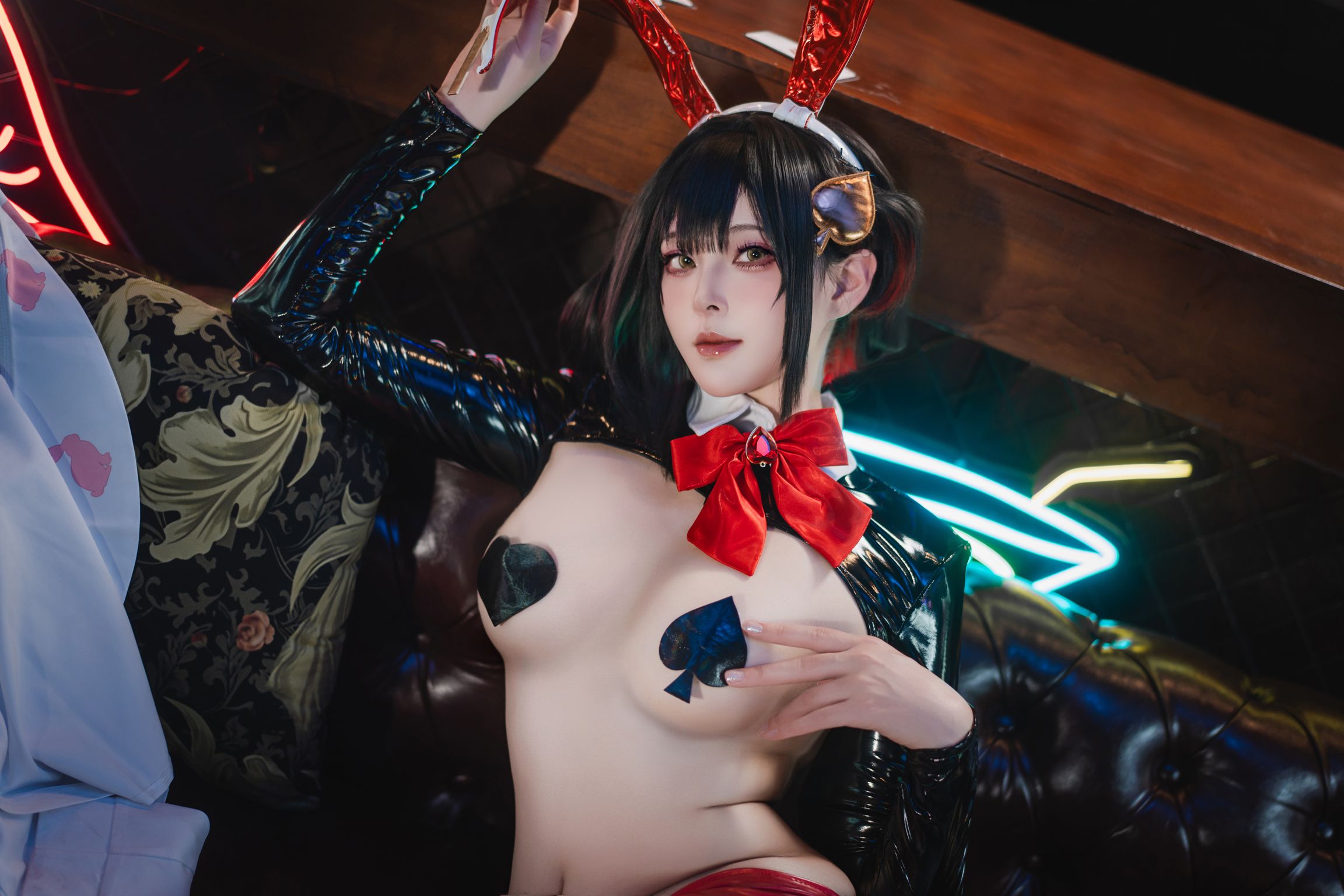 Coser@Natsuko夏夏子: NIKKE 露姬·逆兔女郎 (63 photos)