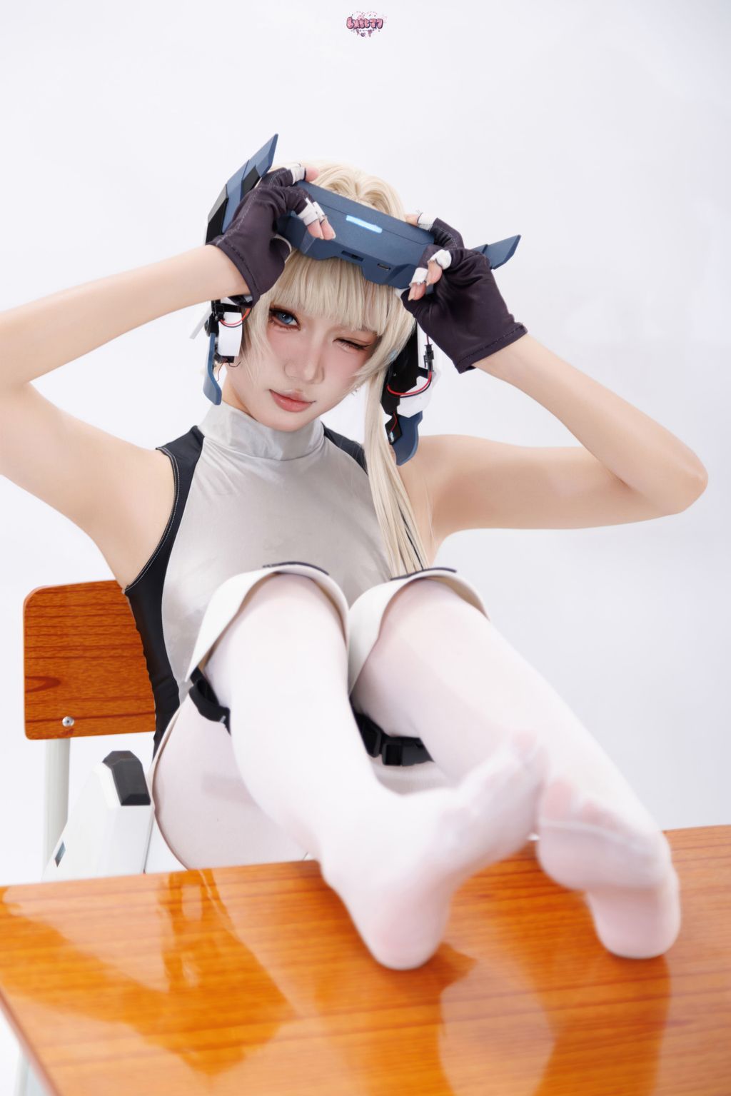Coser@柒柒要乖哦: 蔚蓝档案 飞鸟马时 竞泳 (64 photos)