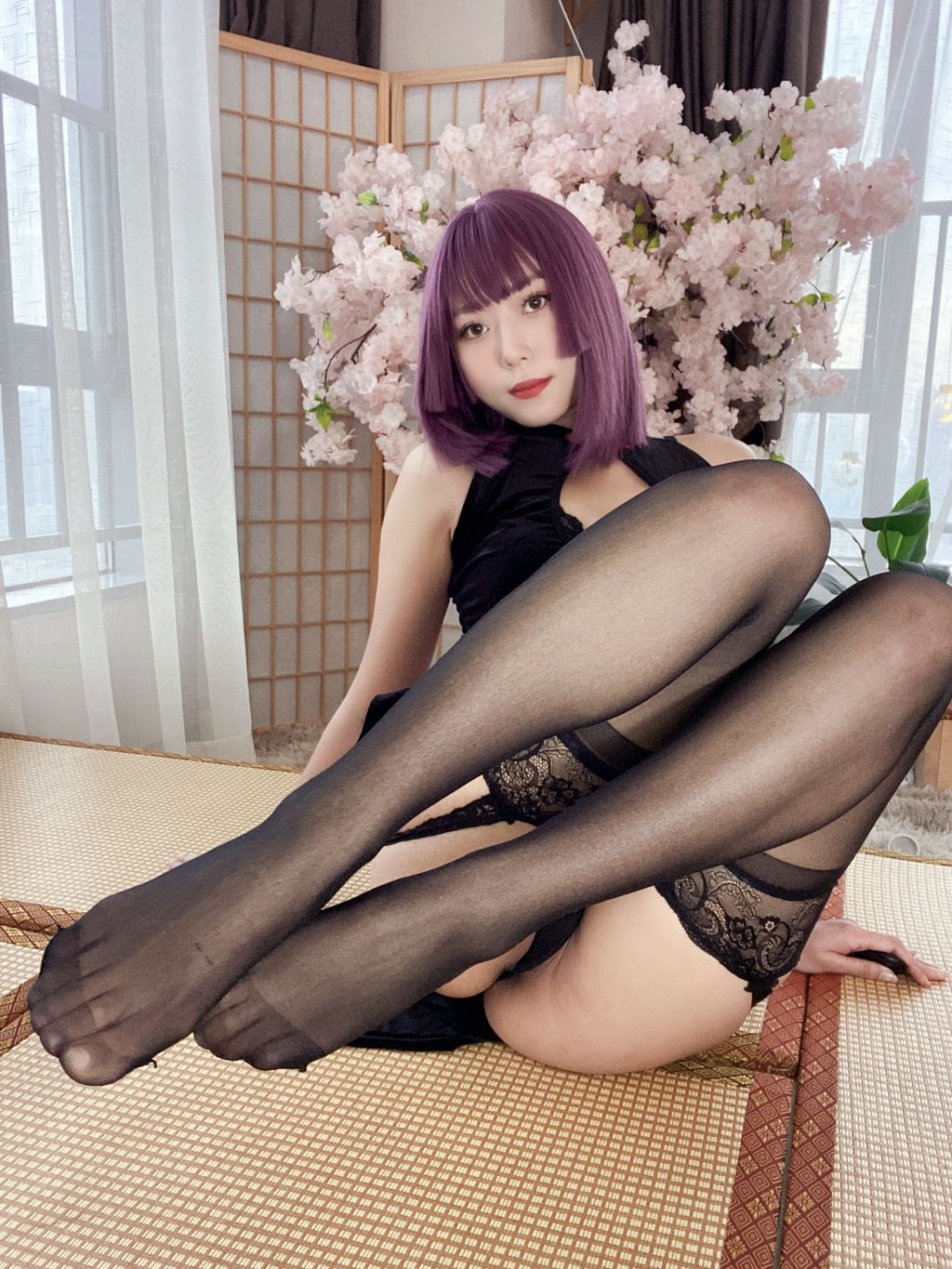 Coser@Money冷冷: 高叉旗袍蕾丝裙 (107 photos) 1 Coser@Money冷冷: 高叉旗袍蕾丝裙 (107 photos) 1