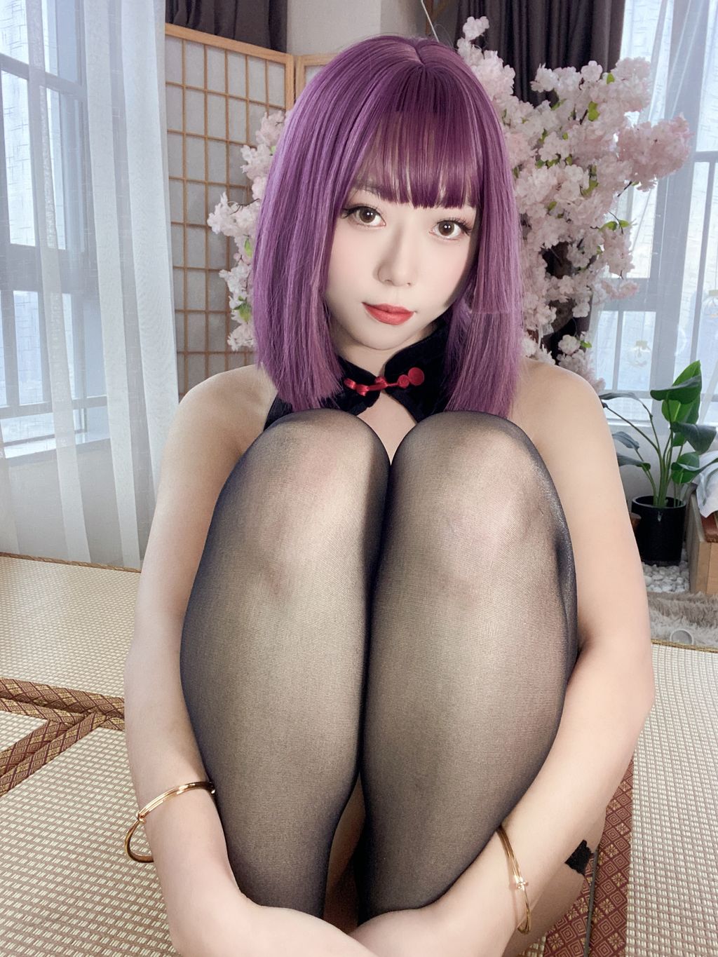 Coser@Money冷冷: 高叉旗袍蕾丝裙 (107 photos) 9 Coser@Money冷冷: 高叉旗袍蕾丝裙 (107 photos) 9