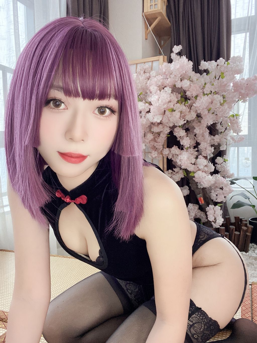 Coser@Money冷冷: 高叉旗袍蕾丝裙 (107 photos) 1 Coser@Money冷冷: 高叉旗袍蕾丝裙 (107 photos) 1