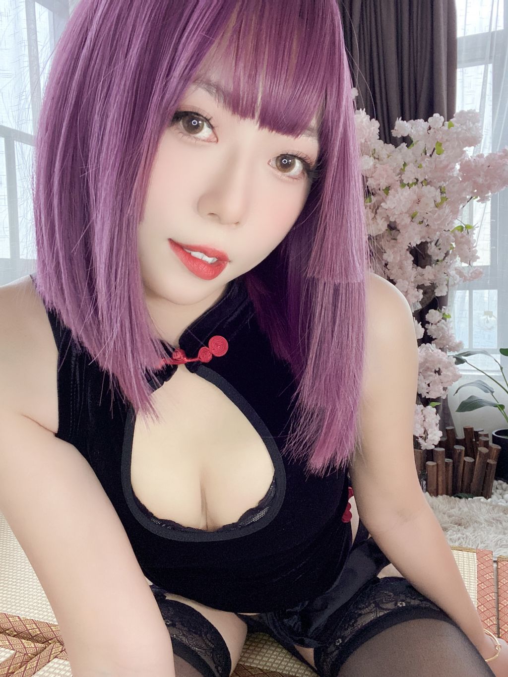 Coser@Money冷冷: 高叉旗袍蕾丝裙 (107 photos) 5 Coser@Money冷冷: 高叉旗袍蕾丝裙 (107 photos) 5