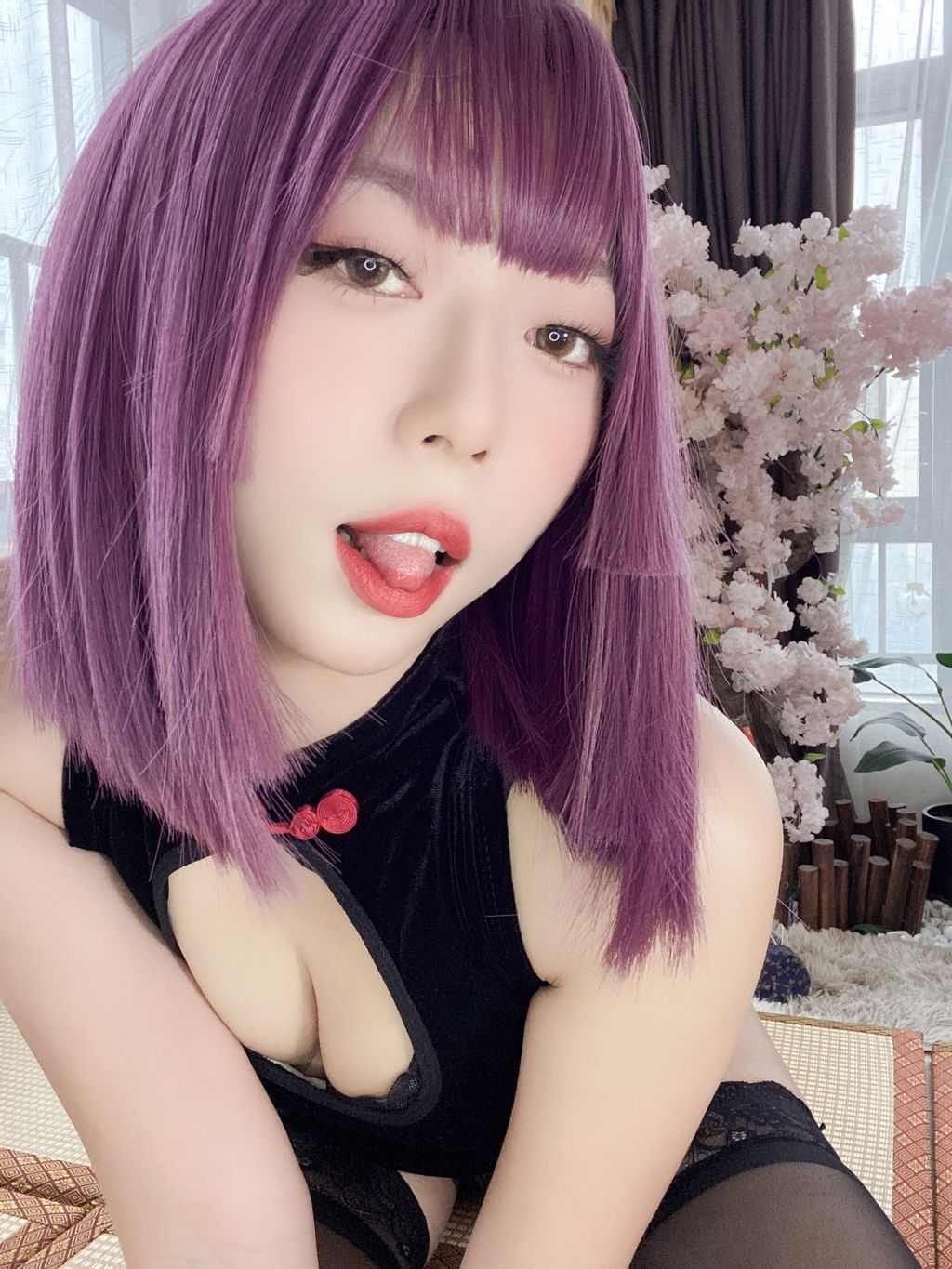 Coser@Money冷冷: 高叉旗袍蕾丝裙 (107 photos) 6 Coser@Money冷冷: 高叉旗袍蕾丝裙 (107 photos) 6