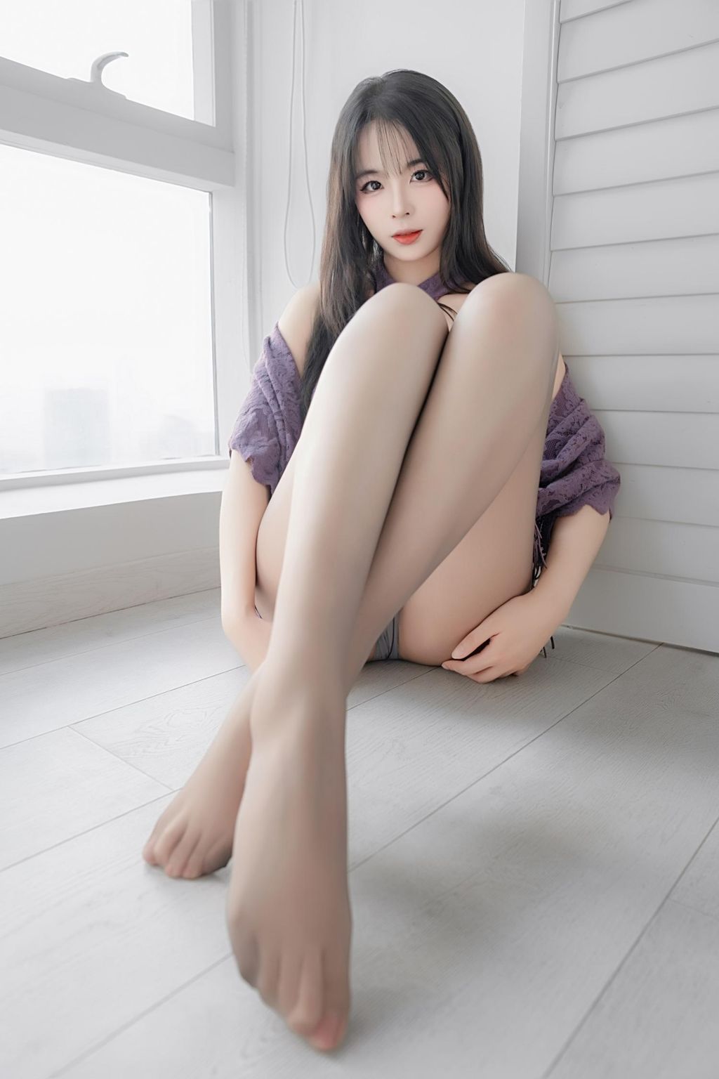 Coser@轩萧学姐: 紫色旗袍 (140 photos) 8 Coser@轩萧学姐: 紫色旗袍 (140 photos) 8