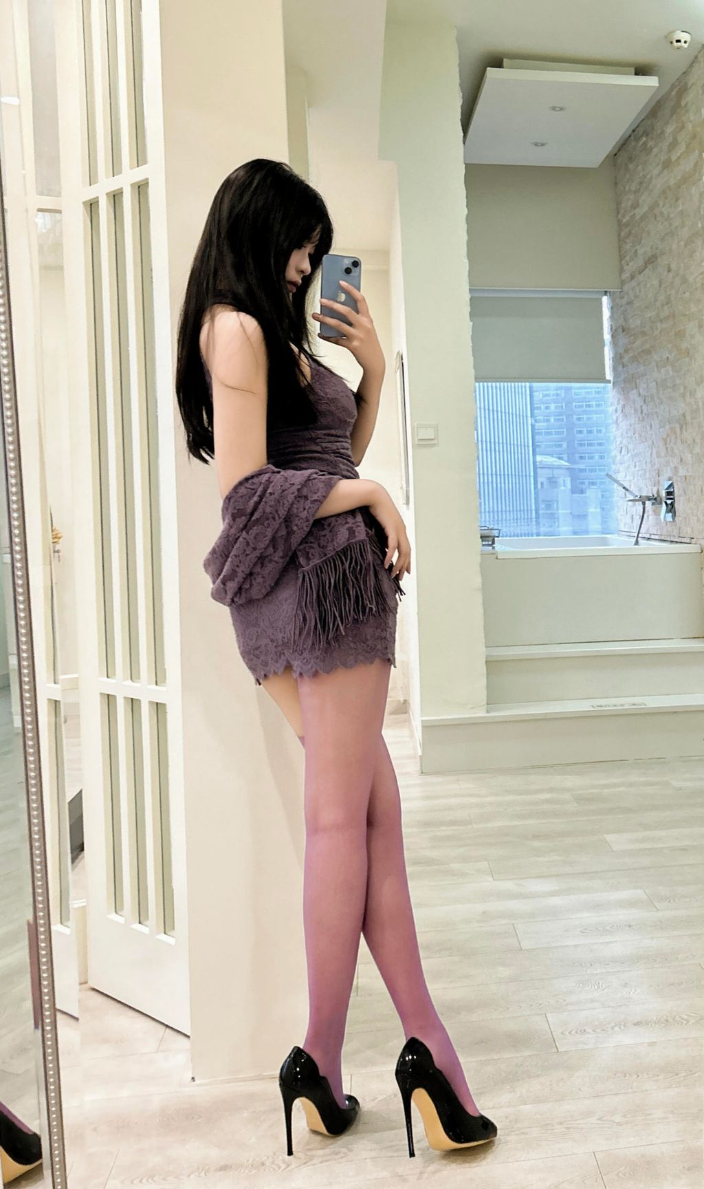 Coser@轩萧学姐: 紫色旗袍 (140 photos) 17 Coser@轩萧学姐: 紫色旗袍 (140 photos) 17