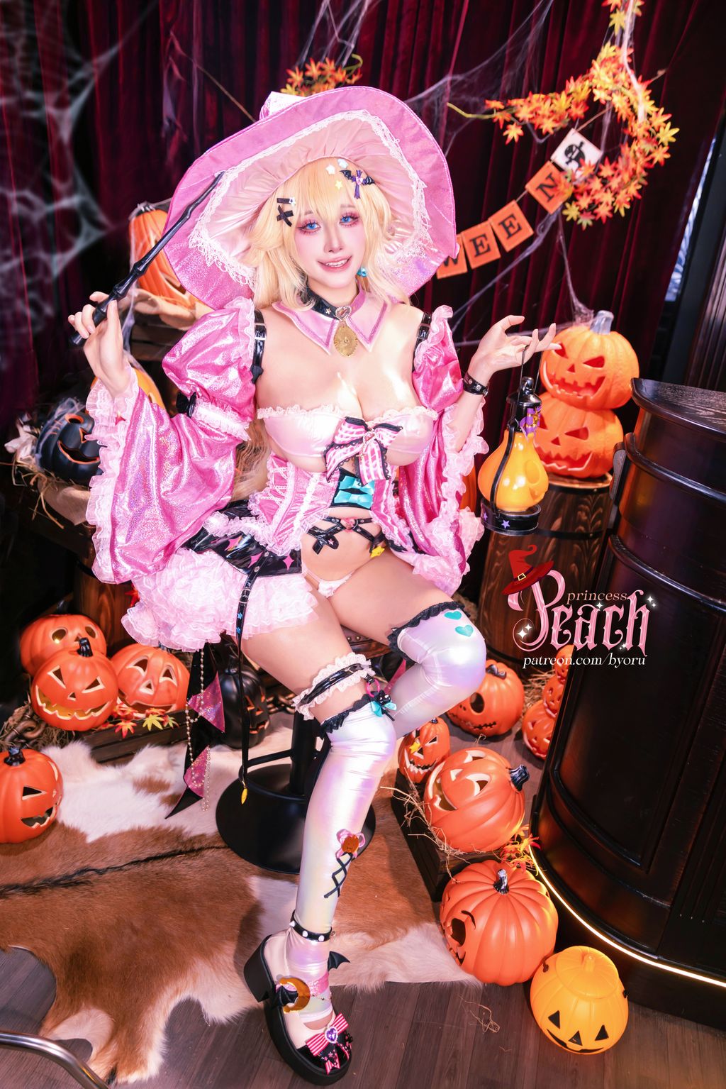 Coser@Byoru: Peach princess Witch (57 photos + 24 videos) 15 Coser@Byoru: Peach princess Witch (57 photos + 24 videos) 15