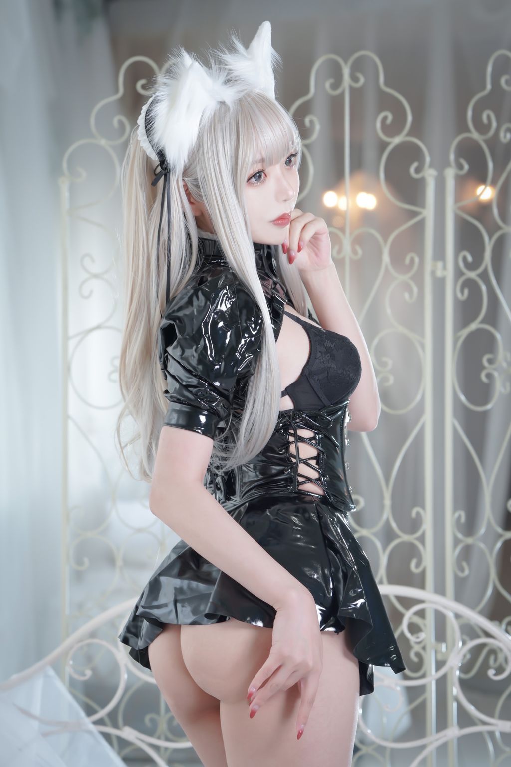 Coser@くろてぃあ (くろ):【KEMOMIMI WHITE】Maid (60 photos) 7 Coser@くろてぃあ (くろ):【KEMOMIMI WHITE】Maid (60 photos) 7