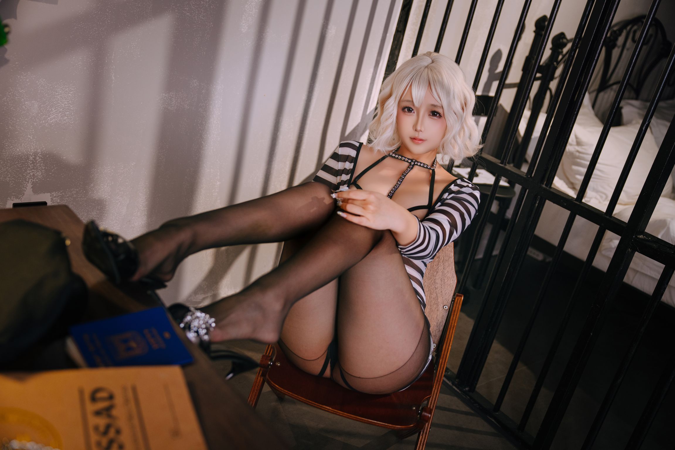 Coser@日奈娇: 审讯室 (135 photos + 3 videos) 4 Coser@日奈娇: 审讯室 (135 photos + 3 videos) 4