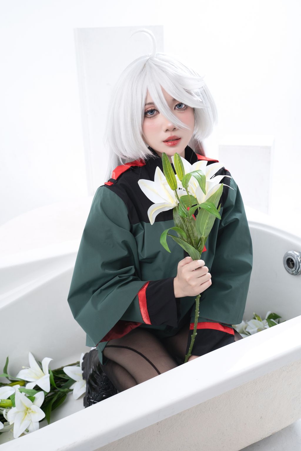 Coser@PoppaChan: Miorine (The Gundam) (100 photos + 10 videos)