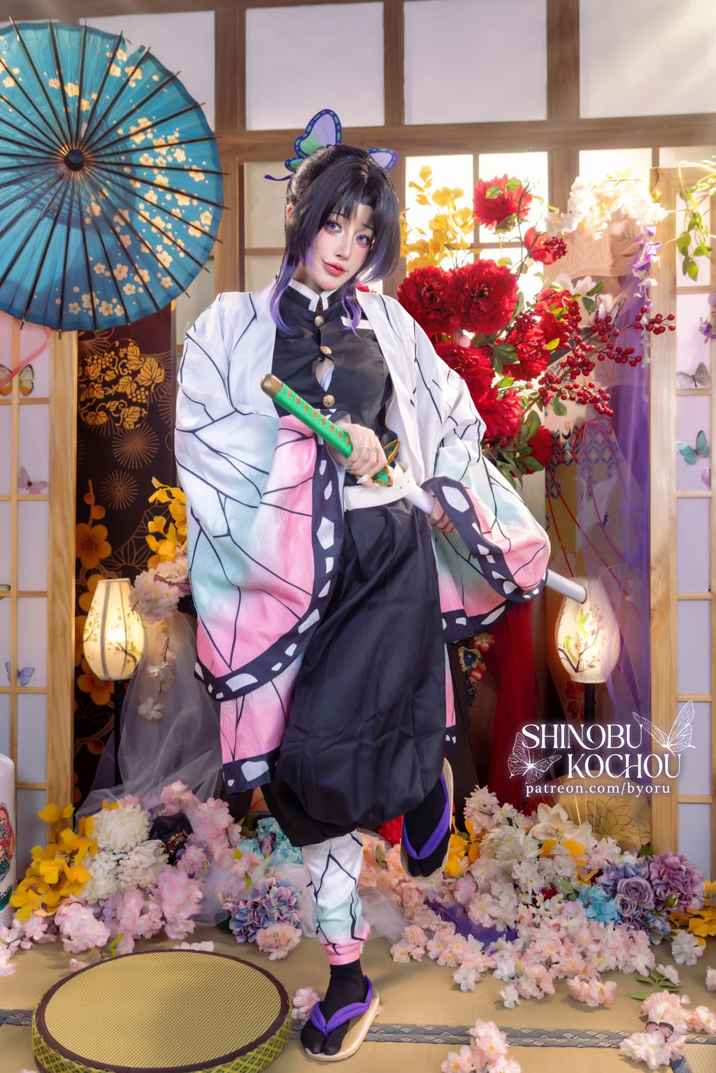 Coser@Byoru: Shinobu Kochou HD – 鬼灭之刃 蝴蝶忍 (72 photos + 27 videos) 2 Coser@Byoru: Shinobu Kochou HD – 鬼灭之刃 蝴蝶忍 (72 photos + 27 videos) 2