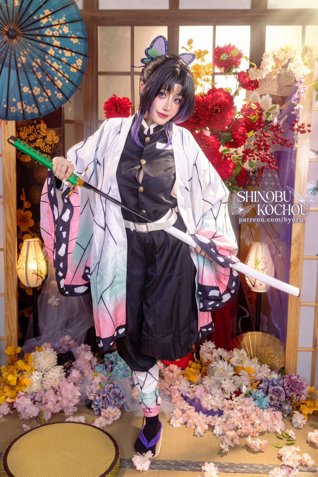 Coser@Byoru: Shinobu Kochou HD – 鬼灭之刃 蝴蝶忍 (72 photos + 27 videos) 2 Coser@Byoru: Shinobu Kochou HD – 鬼灭之刃 蝴蝶忍 (72 photos + 27 videos) 2