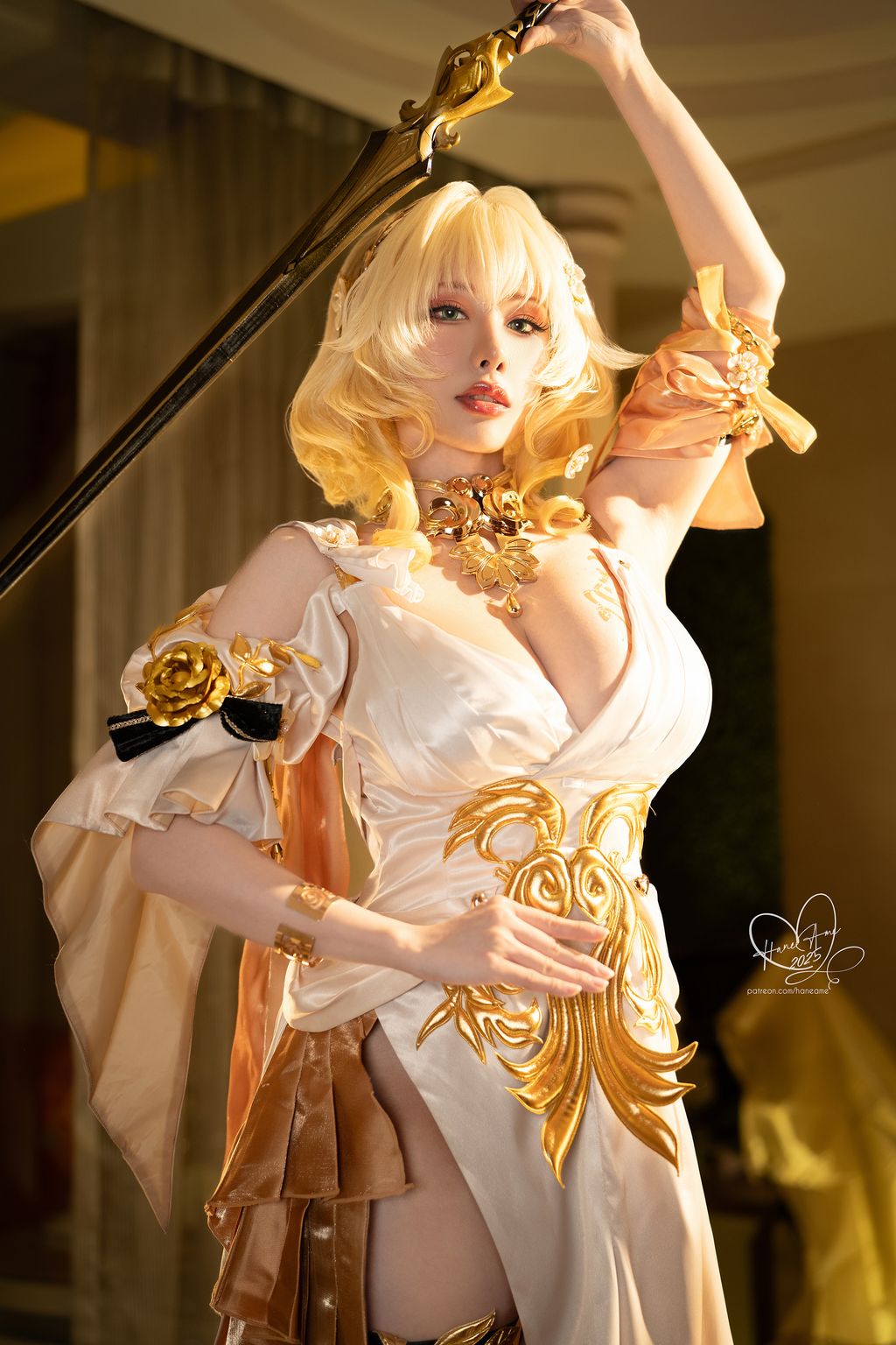 Coser@Hane Ame: 9月作品 崩壞·星穹鐵道-阿格萊雅 (63 photos + 7 videos)