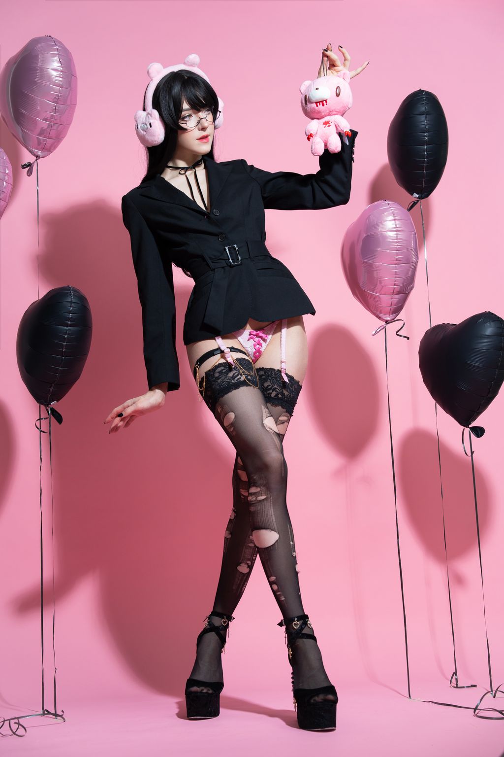 Coser@Candy_Ball: Gloomy Bear (61 photos + 8 videos)