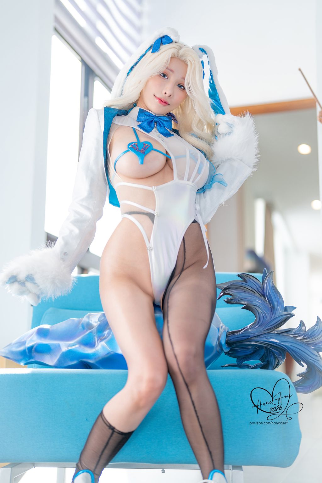 Coser@Hane Ame: Brown Dust 2 Darian Bunny 棕色塵埃2 達利安兔女郎 (34 photos + 5 videos)