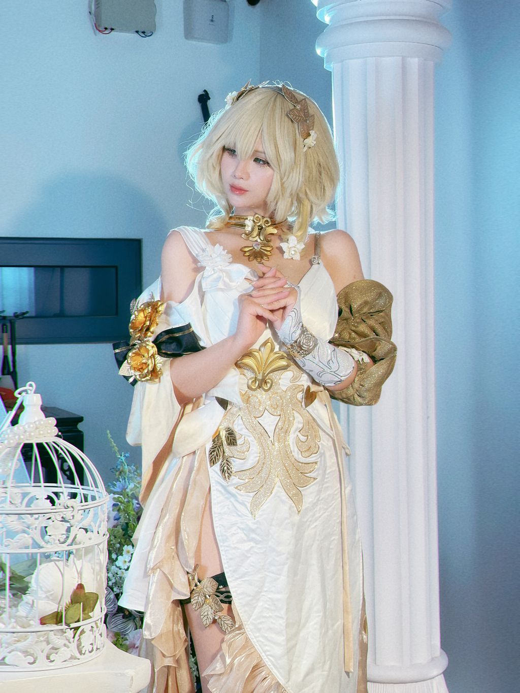 Coser@Pyon: Pyoncos (ピオン) Aglaea HonkaiStar Rail 崩铁 阿格莱雅 (99 photos + 3 videos) 7 Coser@Pyon: Pyoncos (ピオン) Aglaea HonkaiStar Rail 崩铁 阿格莱雅 (99 photos + 3 videos) 7