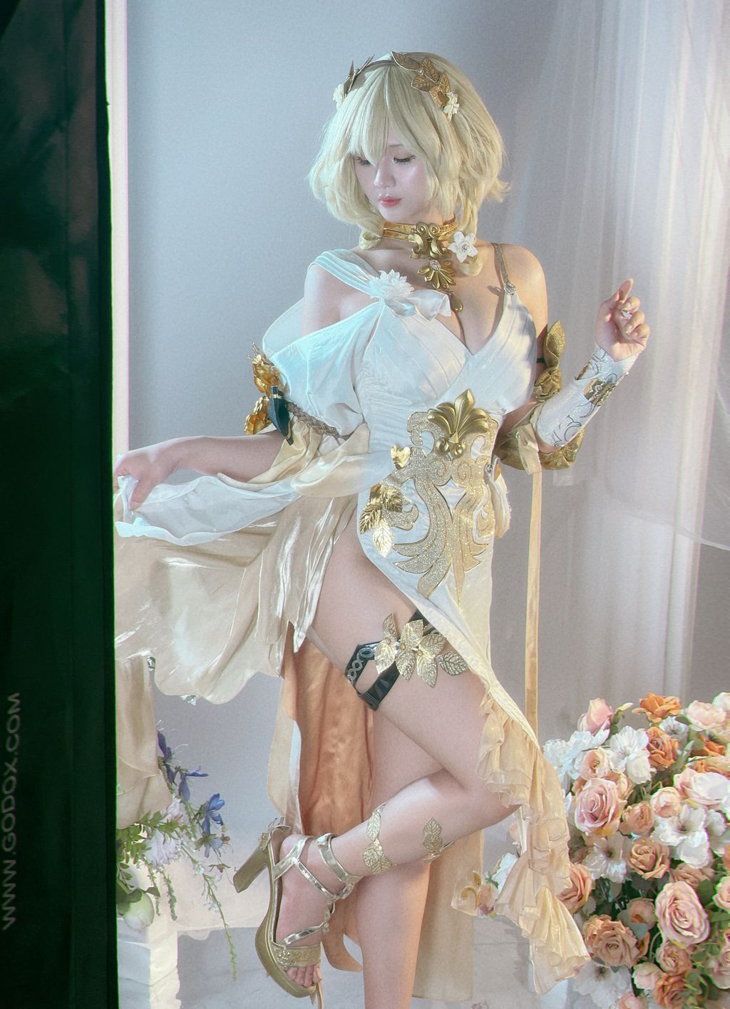 Coser@Pyon: Pyoncos (ピオン) Aglaea HonkaiStar Rail 崩铁 阿格莱雅 (99 photos + 3 videos) 17 Coser@Pyon: Pyoncos (ピオン) Aglaea HonkaiStar Rail 崩铁 阿格莱雅 (99 photos + 3 videos) 17