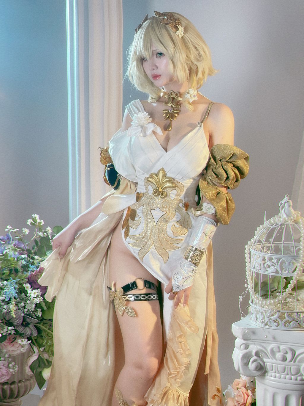Coser@Pyon: Pyoncos (ピオン) Aglaea HonkaiStar Rail 崩铁 阿格莱雅 (99 photos + 3 videos) 18 Coser@Pyon: Pyoncos (ピオン) Aglaea HonkaiStar Rail 崩铁 阿格莱雅 (99 photos + 3 videos) 18